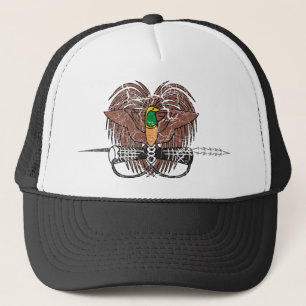 Papua New Guinea Coat Of Arms Trucker Hat