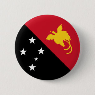 Papua New Guinea Flag 6 Cm Round Badge
