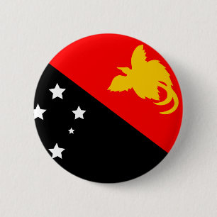 Papua New Guinea Flag 6 Cm Round Badge