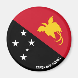 Papua New Guinea Flag Charming Patriotic Magnet