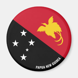 Papua New Guinea Flag Charming Patriotic Magnet