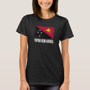 Papua New Guinea Flag Country Flag Papua New Guine T-Shirt