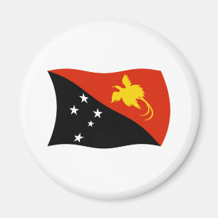 Papua New Guinea Flag Magnet