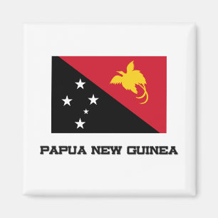 Papua New Guinea Flag Magnet