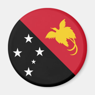 Papua New Guinea Flag Magnet