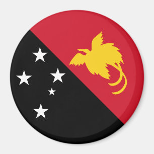 Papua New Guinea Flag Magnet