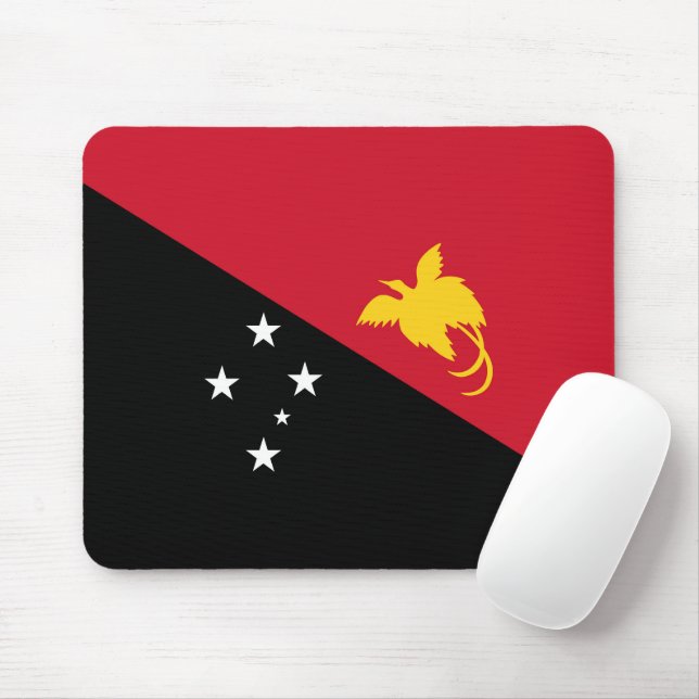 Papua New Guinea flag Mouse Pad (With Mouse)