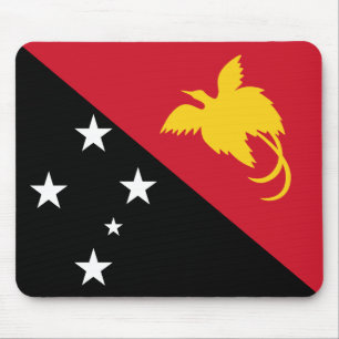 Papua New Guinea Flag Mouse Pad