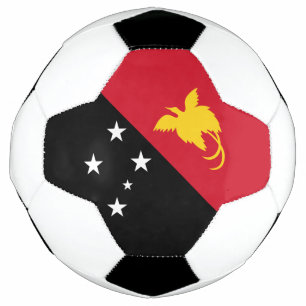 Papua New Guinea Flag Soccer Ball