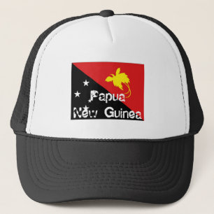 Papua New Guinea flag souvenir hat