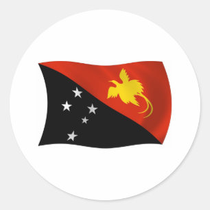 Papua New Guinea Flag Sticker
