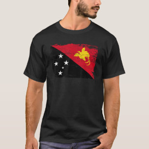 Papua New Guinea Flag T Shirt