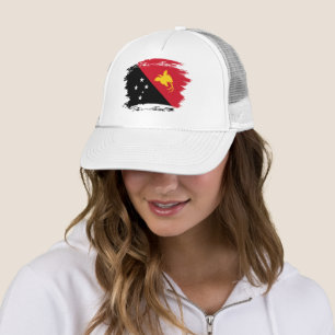 Papua New Guinea flag Trucker Hat