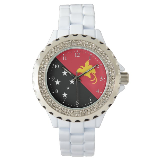 Papua New Guinea Flag Watch (Front)