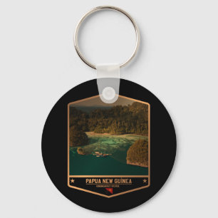 Papua New Guinea Key Ring