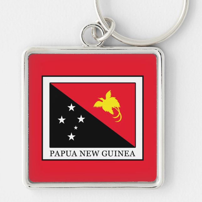 Papua New Guinea Key Ring (Front)