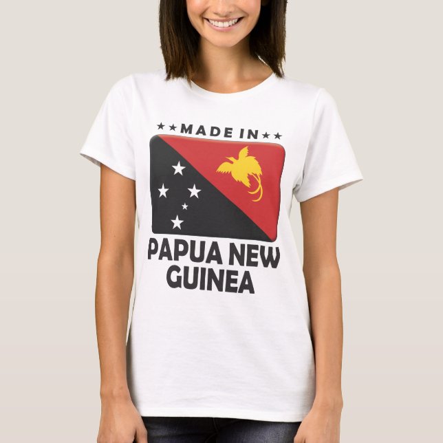 Papua New Guinea Made T-Shirt (Front)
