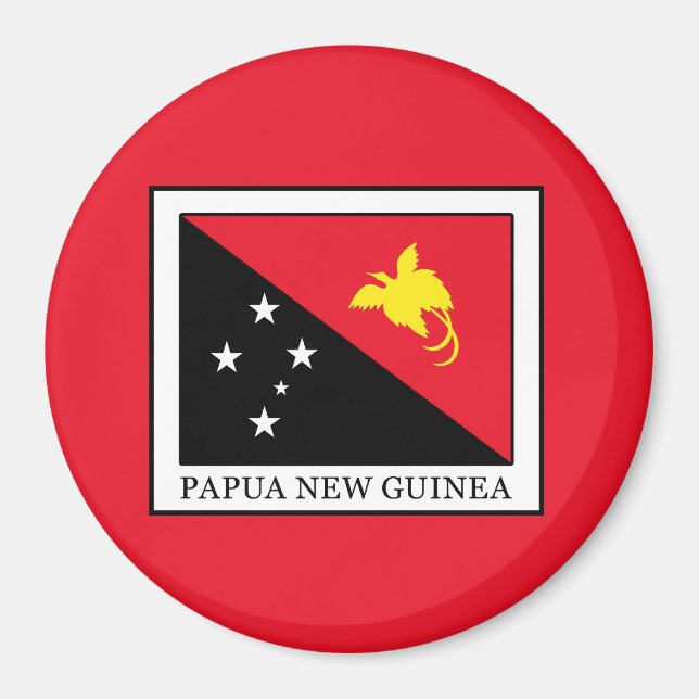 Papua New Guinea Magnet (Front)