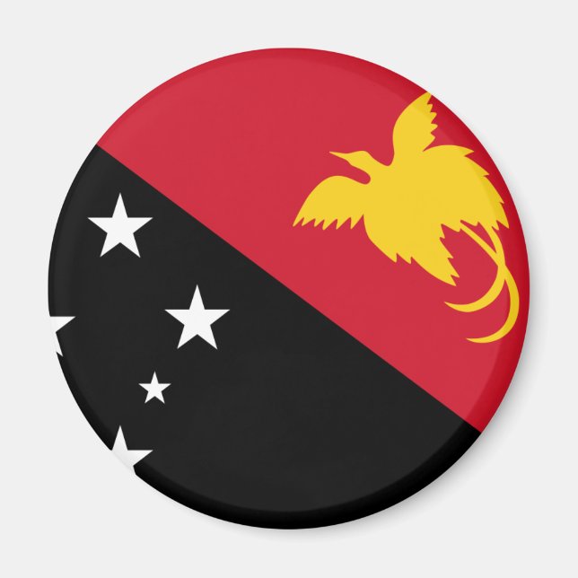 papua new guinea magnet (Front)