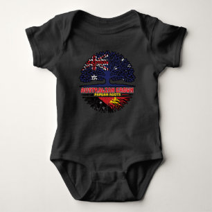Papua New Guinea Papuan Australian Australia Tree Baby Bodysuit