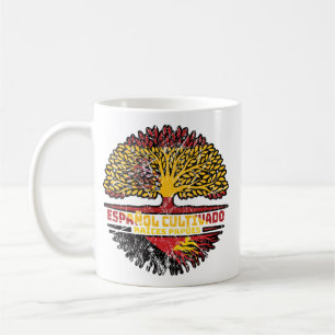 Papua New Guinea Papuan Spanish Spain Tree Roots Coffee Mug