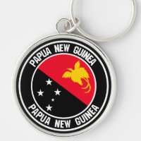Papua New Guinea Round Emblem