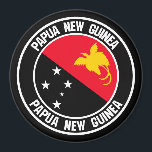 Papua New Guinea Round Emblem Magnet<br><div class="desc">Papua New Guinea Round Emblem</div>