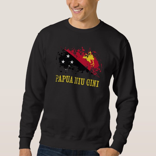 Papua New Guinian enthusiasts for Papua New Guinea Sweatshirt (Front)