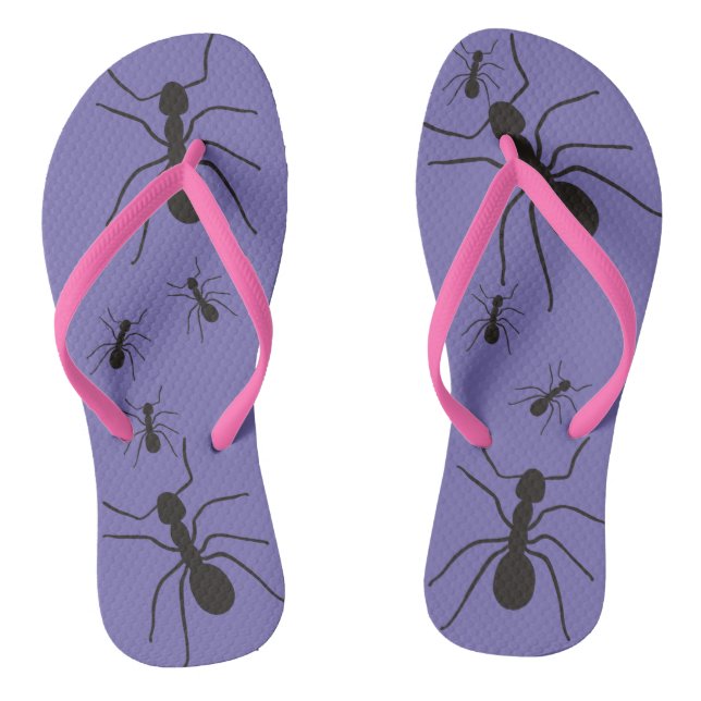 PAR OF CHINELS GIANT ANTS THONGS (Footbed)