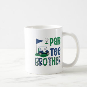 Par-tee Brother Golf Lover Birthday Party Family M Coffee Mug