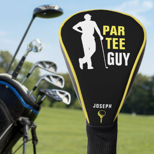 Par Tee Guy Black & Yellow Golf Head Cover