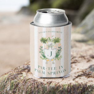 Par-Tee in Palm Springs Golf Bachelorette Can Cooler