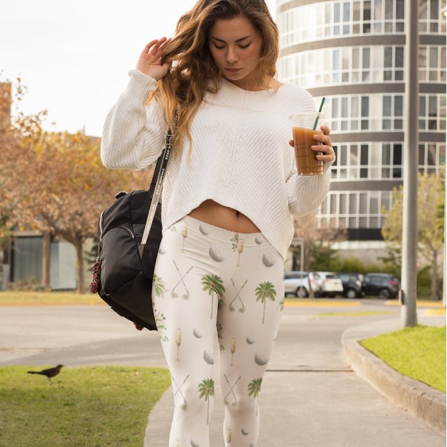 Par-Tee in Palm Springs | Golf Bachelorette Leggings (Creator Uploaded)