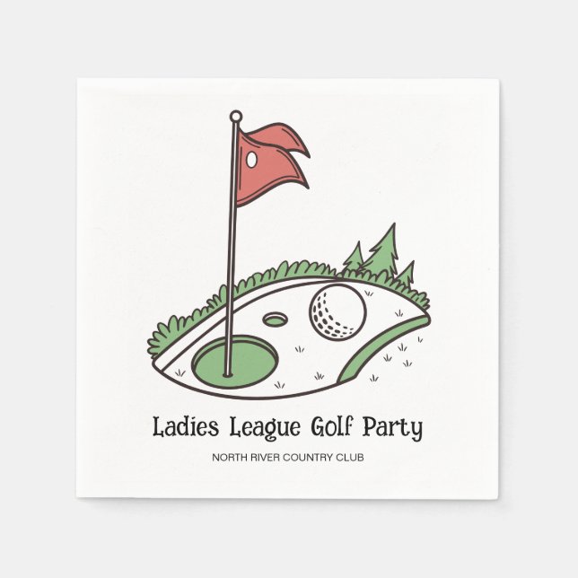 Par-Tee Perfection Napkin (Front)