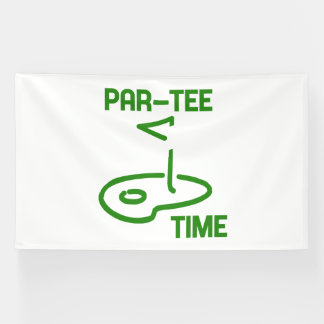 Par Tee Time Banner