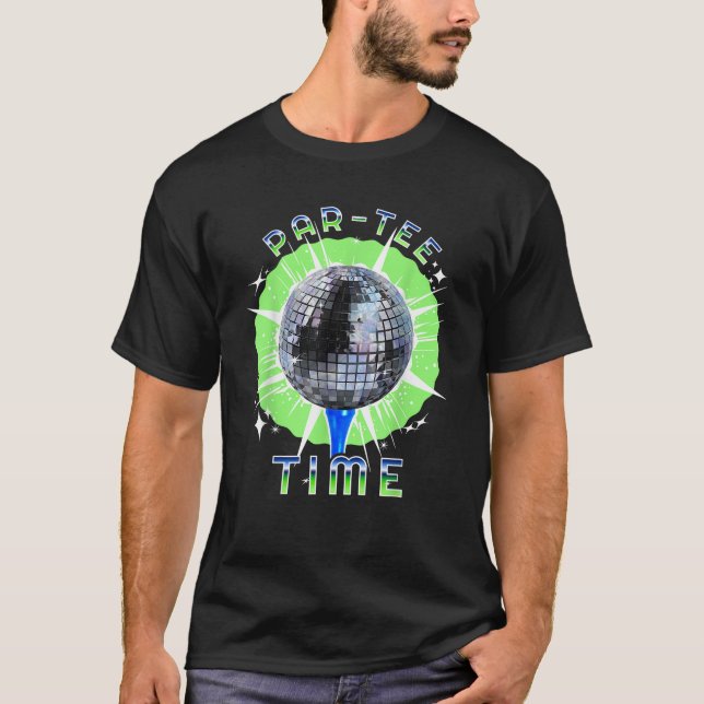 Par Tee Time Funny Golf and Disco Party  (Front)
