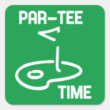 Par-Tee Time White  