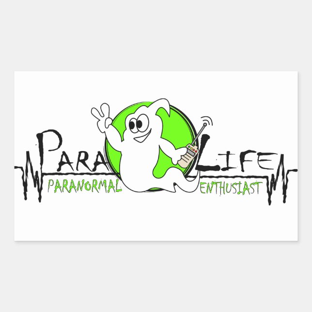 Para-Life Rectangular Sticker (Front)