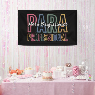 Para Paraprofessional Paraeducator First Day Back Banner