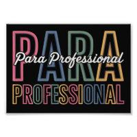 Para Paraprofessional Paraeducator First Day Back