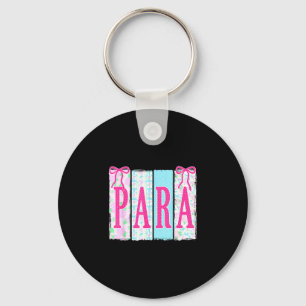 Para professional teacher back to school first day key ring