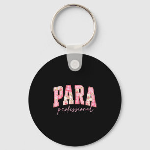Para professional teacher back to school first day key ring