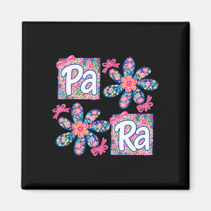 Para professional teacher first day of school back magnet
