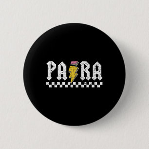 Para Squad Paraprofessional Para Teacher 6 Cm Round Badge