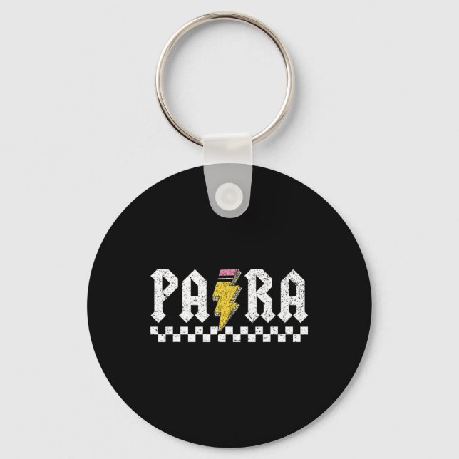 Para Squad Paraprofessional Para Teacher  Key Ring (Front)
