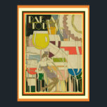 Para Todos Art Deco "One Too Many" Poster 12 x 16<br><div class="desc">Art Deco Cover for Para Todos "One Too Many"</div>