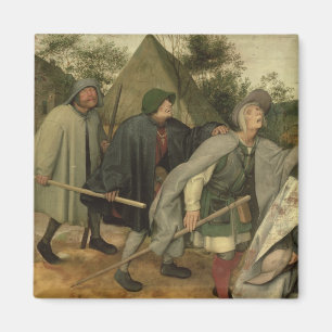 Parable of the Blind, detail of three blind Magnet