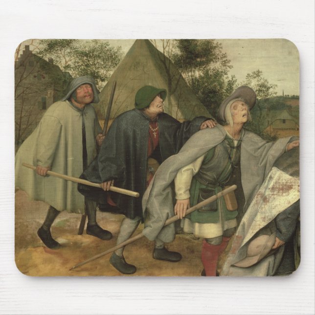 Parable of the Blind, detail of three blind Mouse Pad (Front)