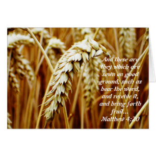 Parable of the Sower Blank Card