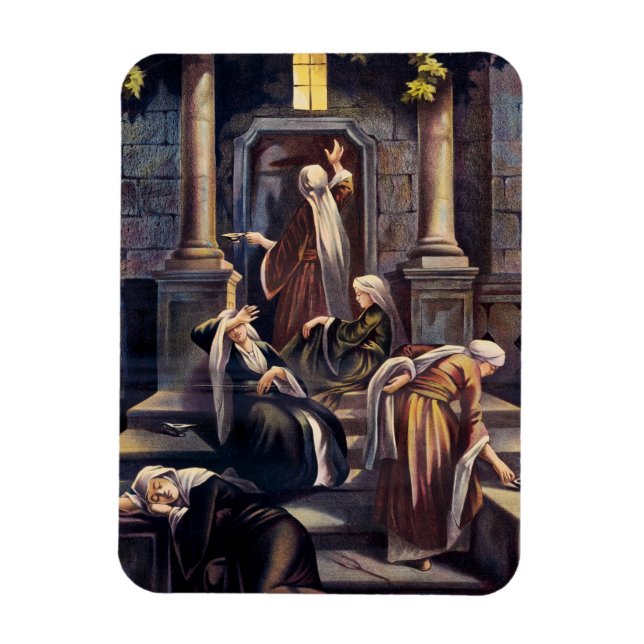 Parable of the Ten Virgins Magnet (Vertical)